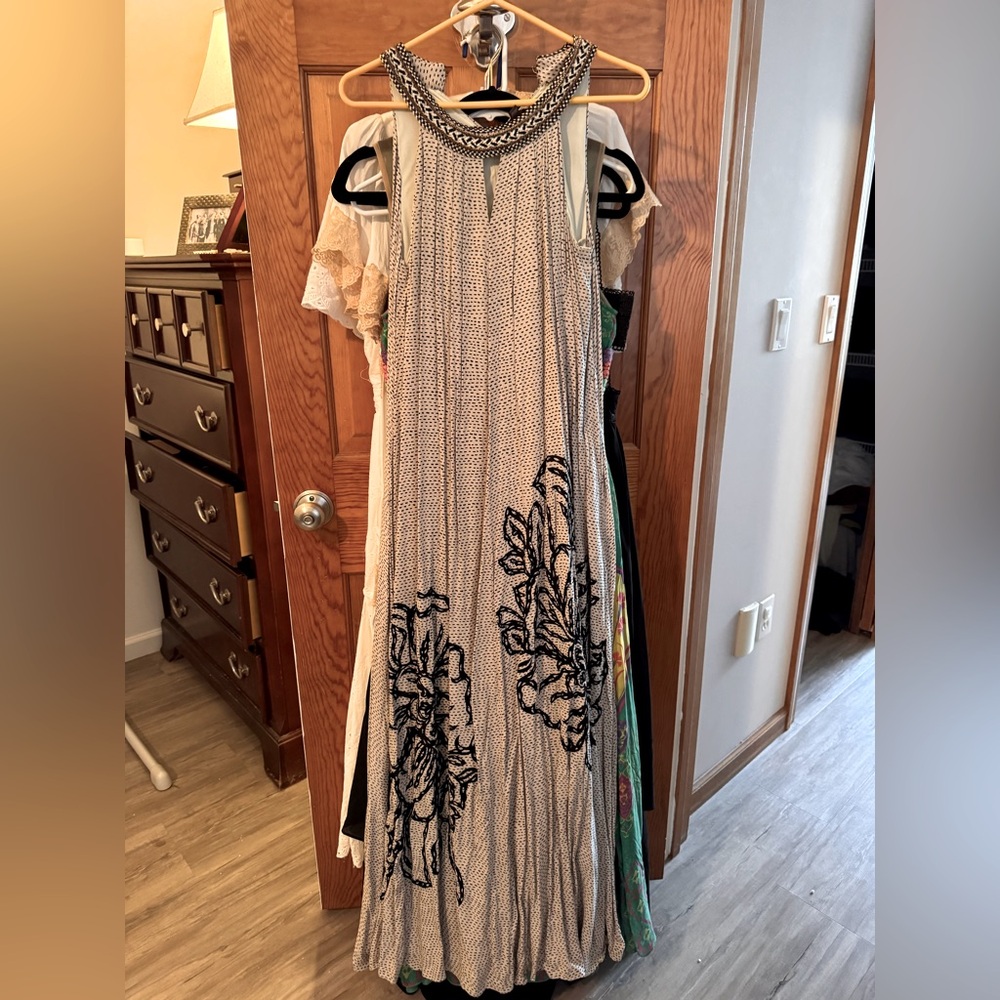 Anthropologie maxi dress